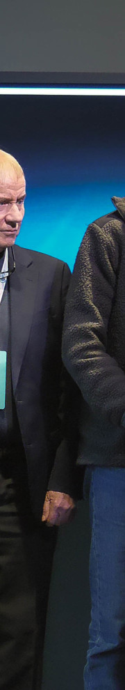 Fra venstre: Rune Nilsen, Magne Dåstøl, Tor Søyland Hansen og Leif Hunsbedt. Juryleder Jorunn Gislefoss.